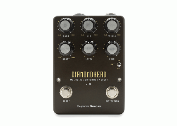 SEYMOUR DUNCAN DIAMONDHEAD DISTORTION + BOOST PEDAL