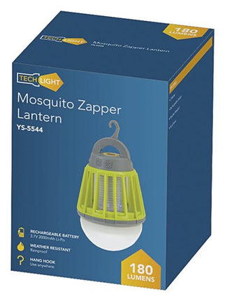 TechLight Mosquito Zapper with 180 Lumen LED Lantern YS5544