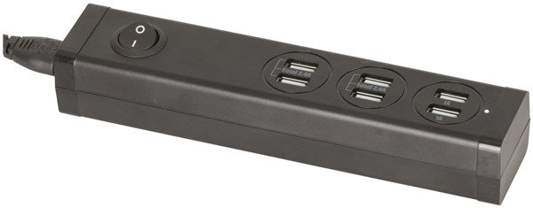 6 Way USB Powerboard MS4068