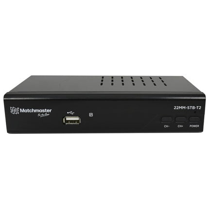 Matchmaster HD Digital Set Top Box with 240V and 12V Adaptors