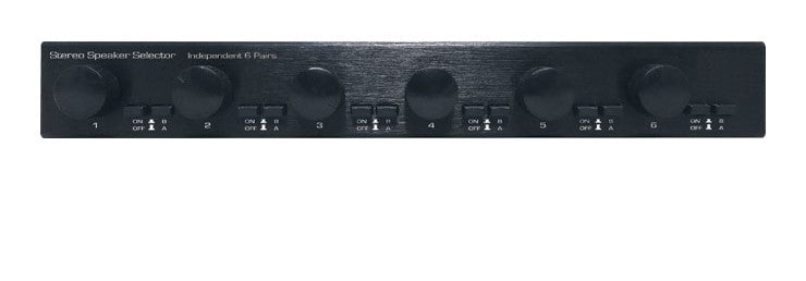 6 Zone 300W Speaker Switcher With Volume Control