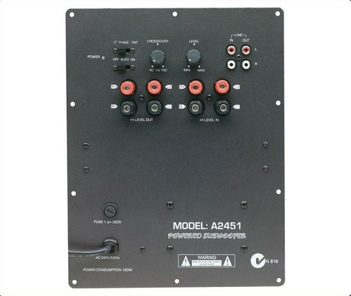 Opus One 180W Active Subwoofer Amplifier A2451