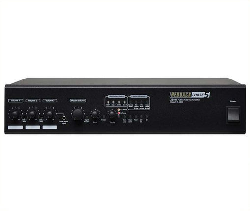 Redback Public Address (PA) Mixer Amplifier 250W 100V 4 Zone A4280