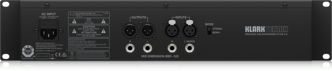 KLARK TEKNIK Analog Signal Processor with BBD Technology