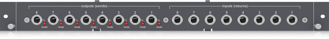 MIDAS DL443 8IN/8OUT CARD WITH TRS CONNECTORS