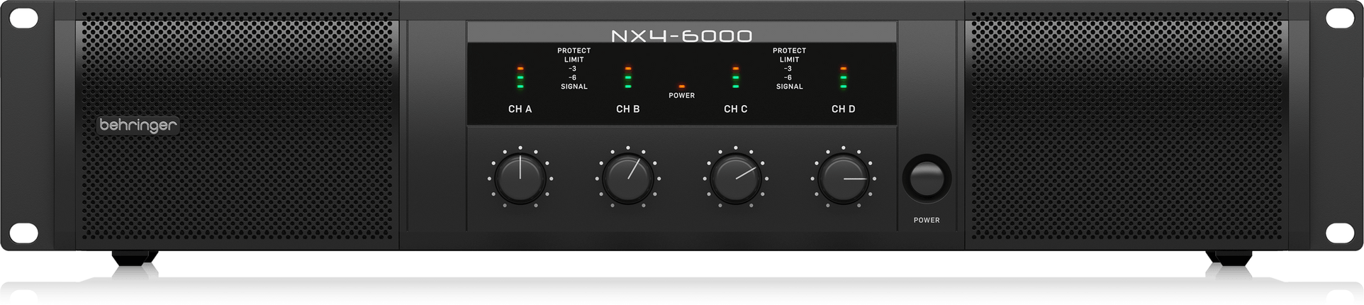 BEHRINGER NX4-6000 POWER AMPLIFIER W/SMARTSENSE
