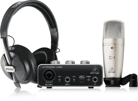 BEHRINGER U-PHORIA STUDIO RECORDING BUNDLE