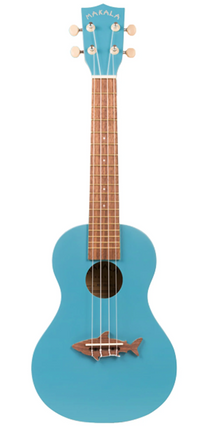 Kala Makala MK-CS/BLU Mako Blue Concert Shark Ukulele