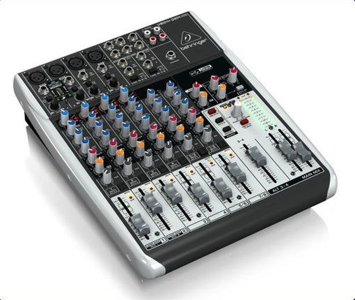 BEHRINGER XENYX Q1204USB MIXER • Premium 12-Input 2/2-Bus Mixer