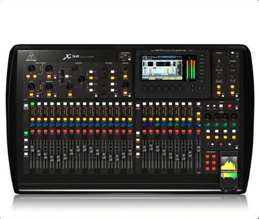Behringer X32 40-In, 25-Bus Digital Mixer, 32 Preamp