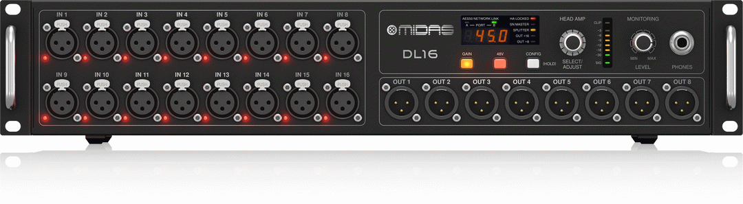 MIDAS DL16 STAGEBOX 16IN/8OUT