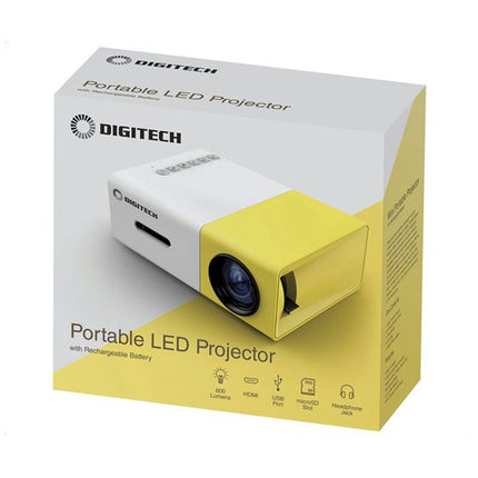 Digitech Portable LED Projector, HDMI & USB