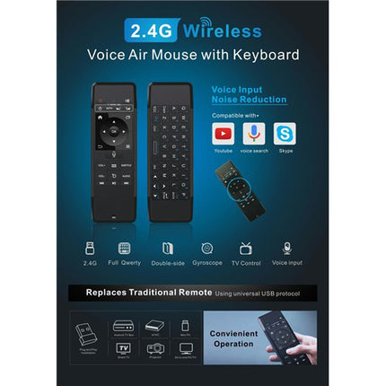 Wireless Air Mouse Remote with Voice Assist AR1976