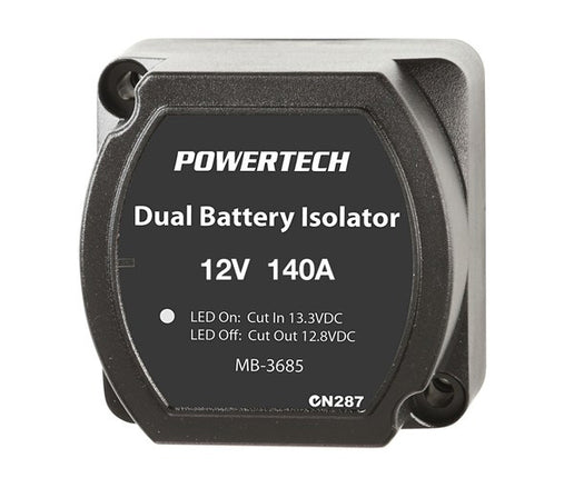 Powertech 140A Dual Battery Isolator (VSR) MB3685