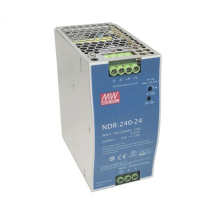 Mean Well Power Supply PSU 24V 10A 240W DIN MNT MP3952 NDR-240-24