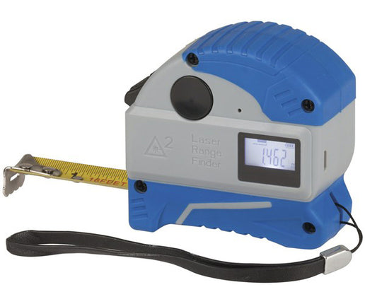 Protech 30m Laser Distance Meter with 5m Tape Measure QM1627