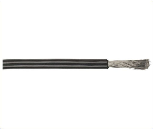Black 8GA OFC High Current Power Cable, 100m Roll WH3062