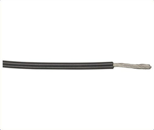 Black 25A Automotive DC Power Cable, 100m Roll WH3082