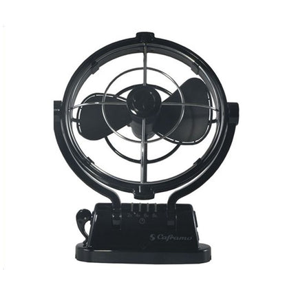 Sirocco 12-24VDC Gimbal Fan 178mm Three Speed Black 7010CABBX Made in Canada