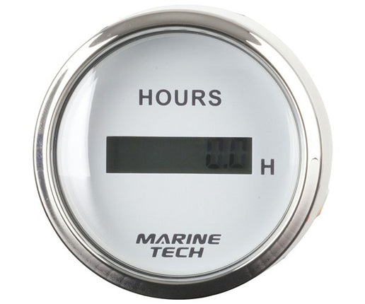 7-Digit LCD Hour Meter 60mm White MGG706