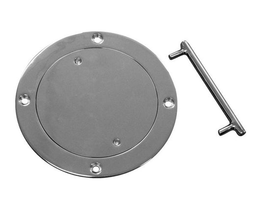 Metal Deck Plate with Key - 140mm Outer Diameter / 100mm Opening MHG250