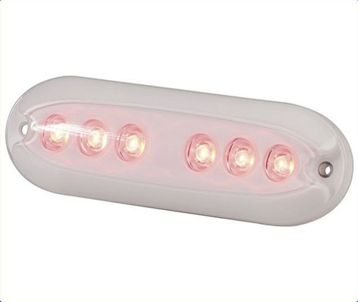 6X2W RGB Surface Mount Underwater LED Light 700 Lumens MLC182