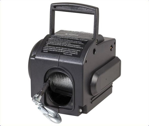 12 Volt 900kg Trailer Winch, Steel Cable MTI108