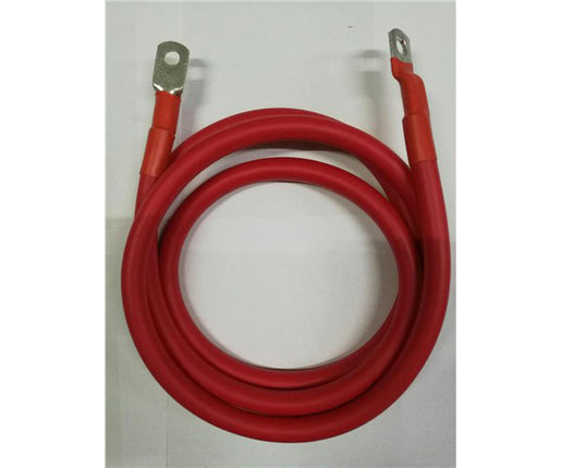 0 Gauge Tinned Battery Power Lead - Red - 233cm TEA896