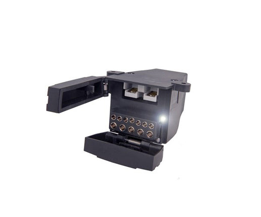 Ark 12 Pin Trailer Socket with 50Amp Anderson TTP062 FSP12AB