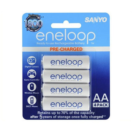 CLEARANCE:Eneloop Ni-MH 1.2V 2000mAH - AA 4 Pack SB2931 BK-3MCCE/4BA