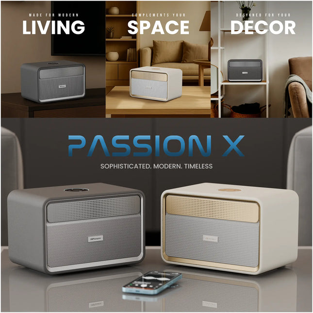 HiFuture Passion X Portable Bluetooth Speaker Black