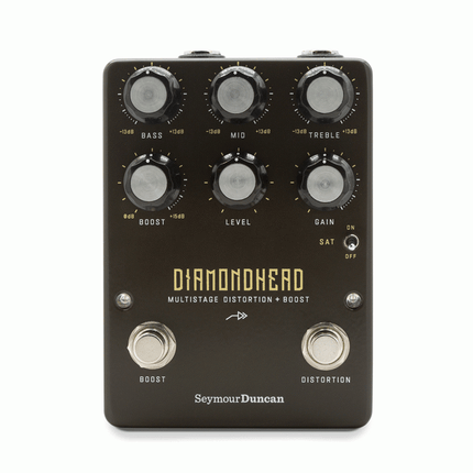 SEYMOUR DUNCAN DIAMONDHEAD DISTORTION + BOOST PEDAL