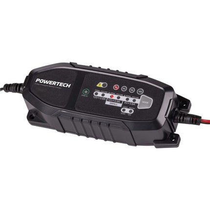 6/12VDC 3.8A 8-Step Intelligent Lead Acid and Lithium Battery Charger  MB3904