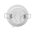 TechLight 22W 11-16VDC Cool White LED Downlight with Push Button Diffuser White  SL2362