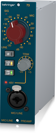 BEHRINGER 73 LEGENDARY MIC PRE 500 SERIES