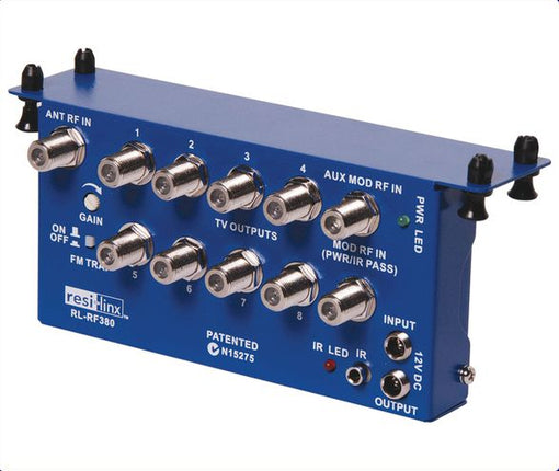 Resi-Linx RF380 Video IR Hub, 3 Input 8 Output A1057