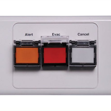 Redback Alert/Evac/Cancel Remote Control Plate Dual Cover A2078B
