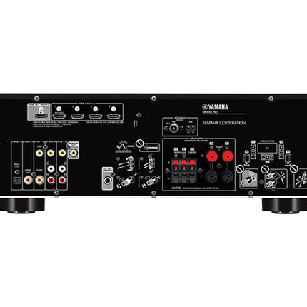 Yamaha RX-V385 5.1 Channel AV Receiver with Bluetooth, Black A2776C