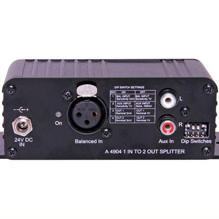Redback 1 In to 2 Out Audio Splitter A4904