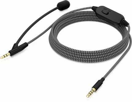BEHRINGER BC12 HEADPHONE CABLE W/ MIC AND CONTROL