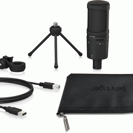 BEHRINGER BM1U USB LIVESTREAM CONDENSER MICROPHONE