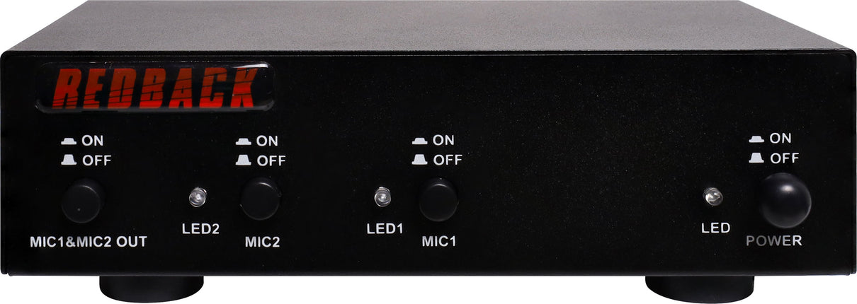 Redback Desktop Phantom Power Supply XLR Connections