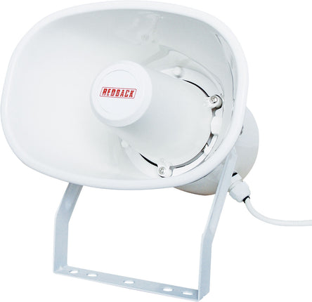 REDBACK 10W 100V EWIS IP66 White Plastic PA Horn Speaker