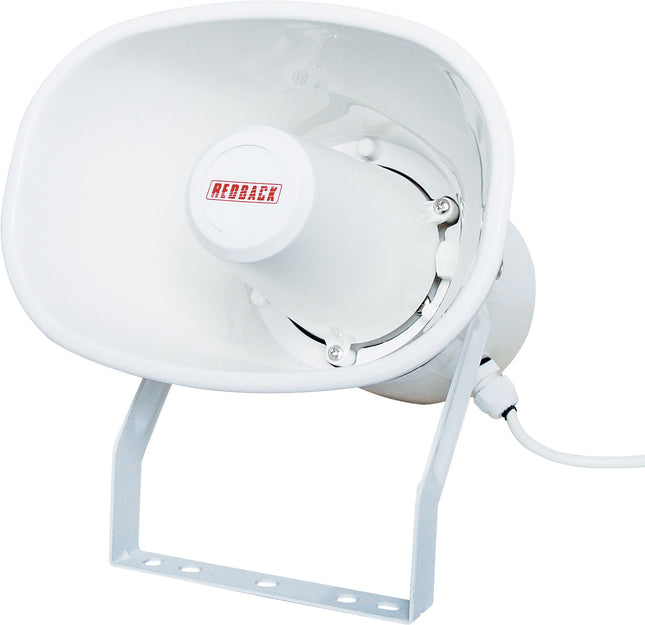 REDBACK 10W 100V EWIS IP66 White Plastic PA Horn Speaker