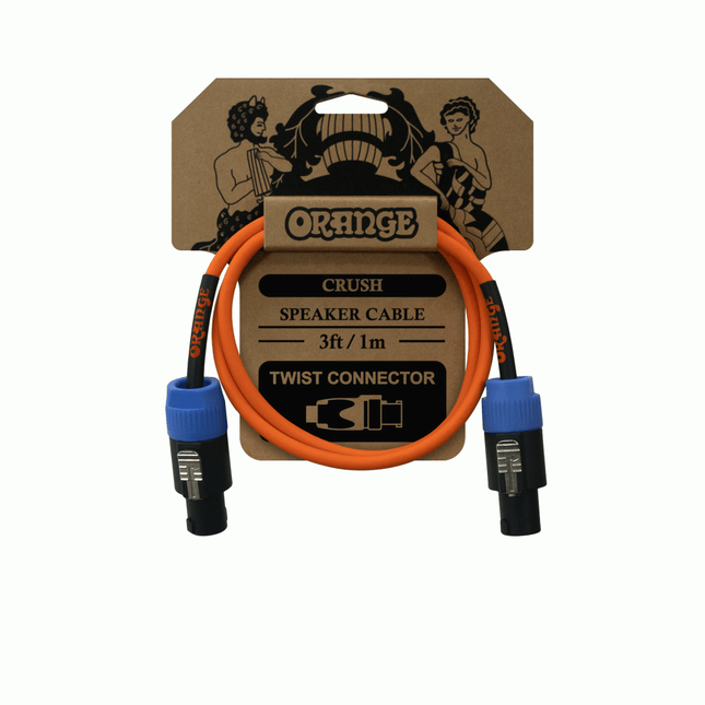 ORANGE CA039 CRUSH 3FT SPEAKER CABLE SPKON CONN