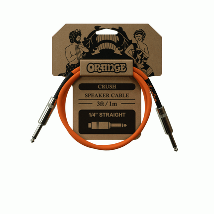 ORANGE CA040 CRUSH 3FT SPEAKER CABLE JACK