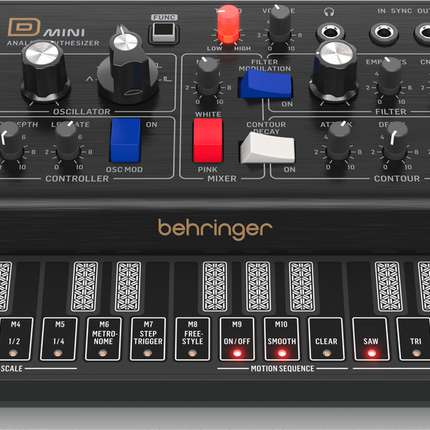 BEHRINGER D MINI PORTABLE LEGENDARY SYNTH