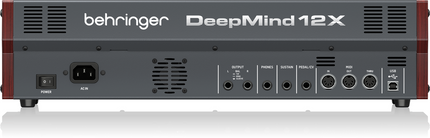 DEEPMIND 12XD TRUE ANALOG 12-VOICE POLYPHONIC SYNTH DTOP