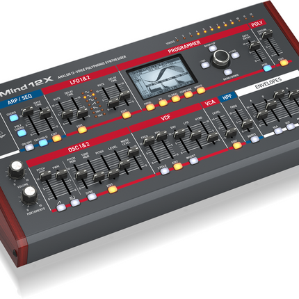 DEEPMIND 12XD TRUE ANALOG 12-VOICE POLYPHONIC SYNTH DTOP