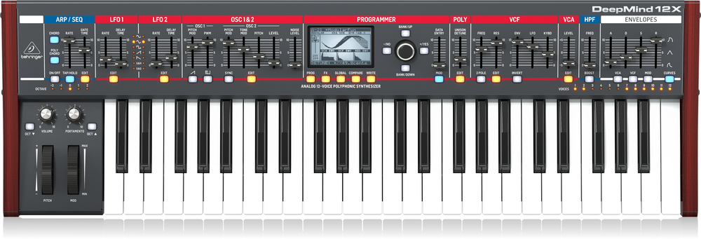 DEEPMIND 12X TRUE ANALOG 12-VOICE POLYPHONIC SYNTH